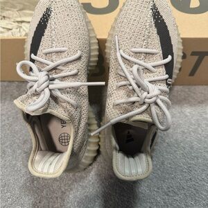 Adidas YZY 350 V2 Sneakers - Tan and Black